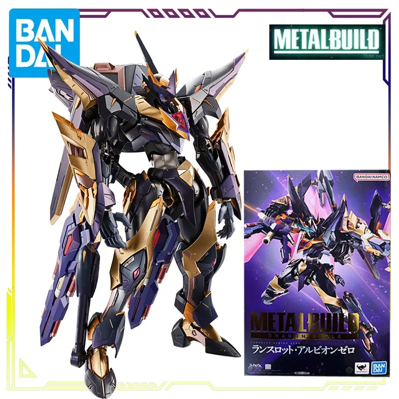 

BANDAI оригинальная серия METAL BUILD Lancelot Albion Zero аниме фигурка модель игрушки подвижная модель украшения подарки для мальчиков