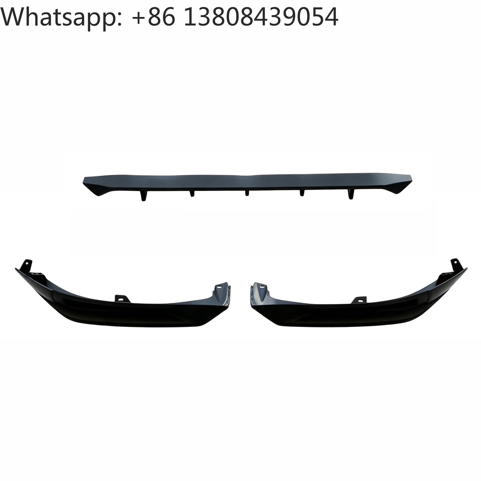 Suitable for 2020-2026 S60 V60 Luxury Sport Upgrade Kit: Front Corner Protectors and Round Exhaust Tips