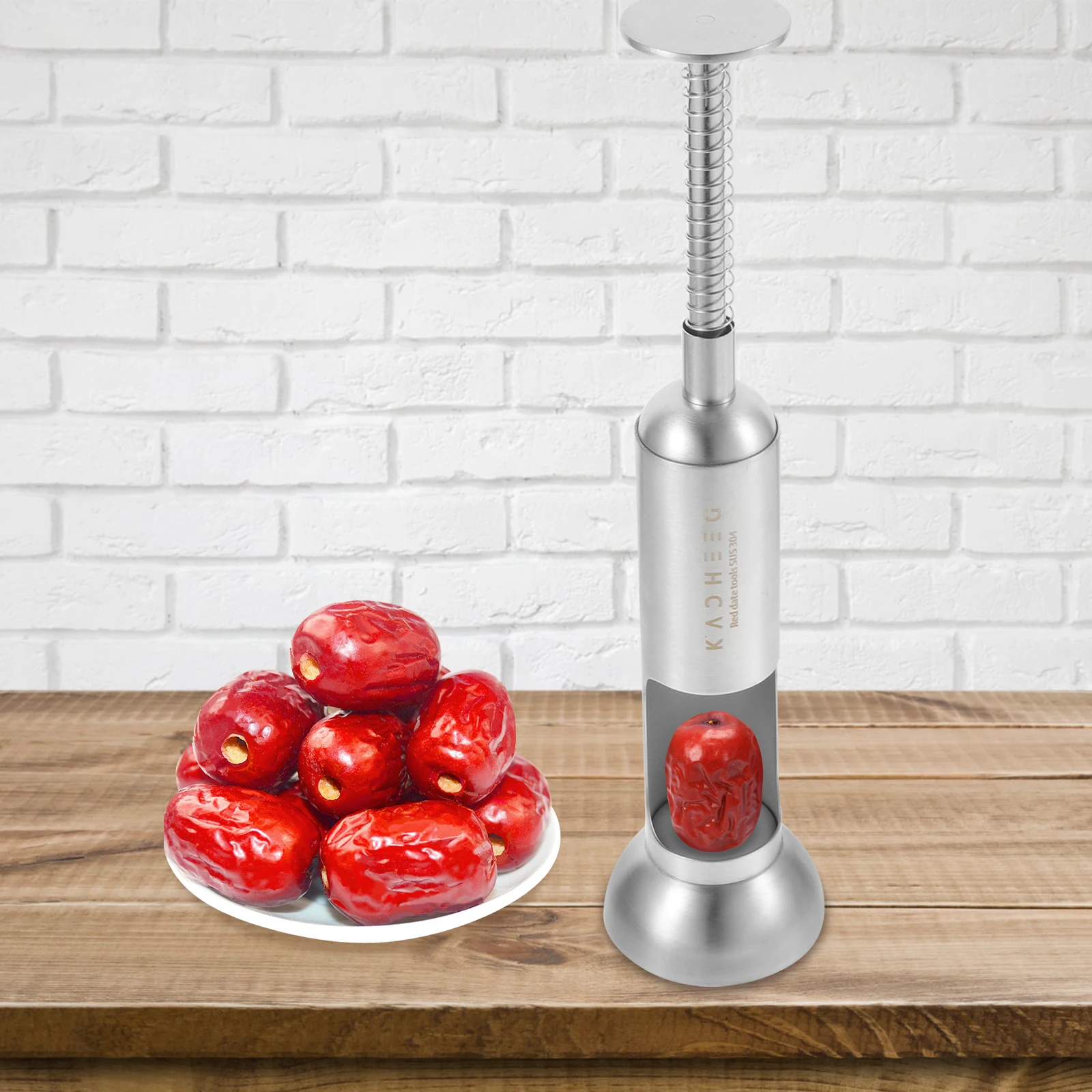 

Jujube Corer Fruit Remover Removing Tool Kitchen Supply Cherry Stainless Steel Gadget Fruits