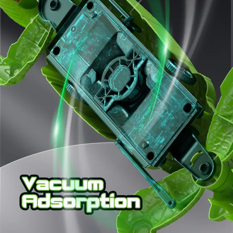 新しいリアルなバイオミメティックRC壁登りトカゲロボットおもちゃ、ガラスや滑らかな壁を登るリモコンゲッコー、子供向けおもちゃ