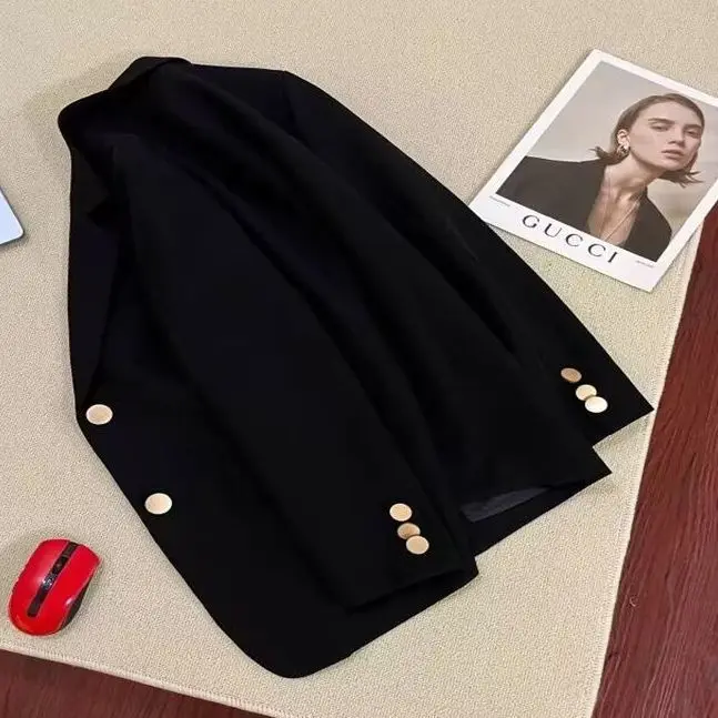 Modna Wiosna Jesień Nowa Mała Marynarka Damska Sexy Casual High Street Styl Garnitur Koreańska Wersja Top Modny Wygodny Płaszcz