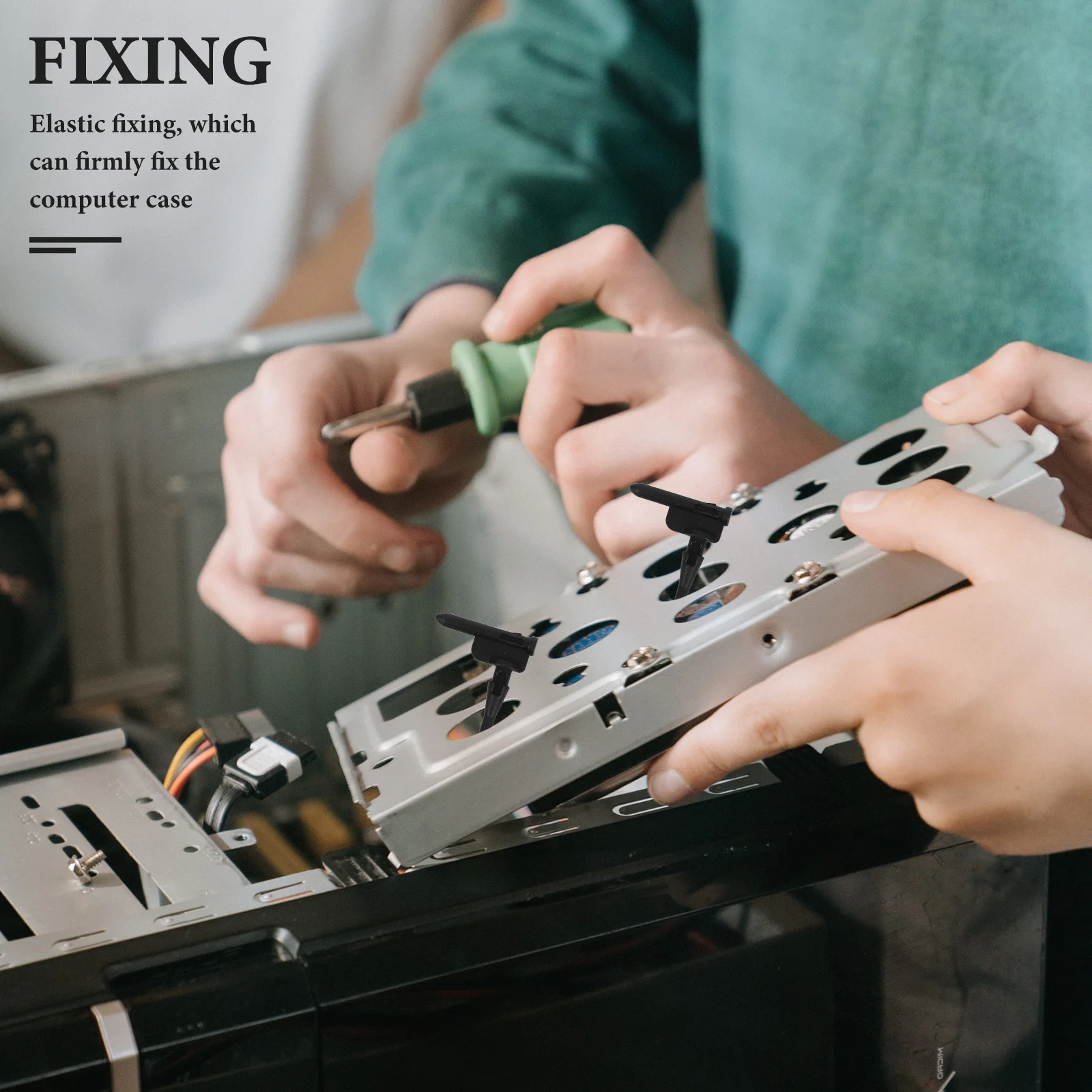 

30 шт., винты для вентилятора корпуса для ПК, силиконовые антивибрационные шумопоглощающие монтажные запасные части, комплект винтов для ПК