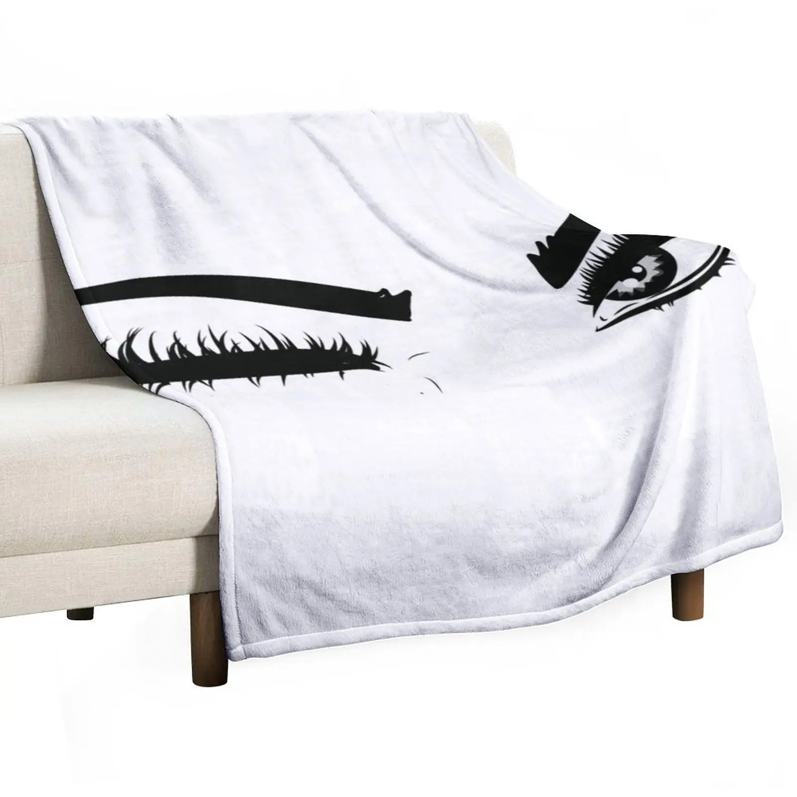 

Wink eyes Throw Blanket anime Bed linens Decorative Beds Blankets