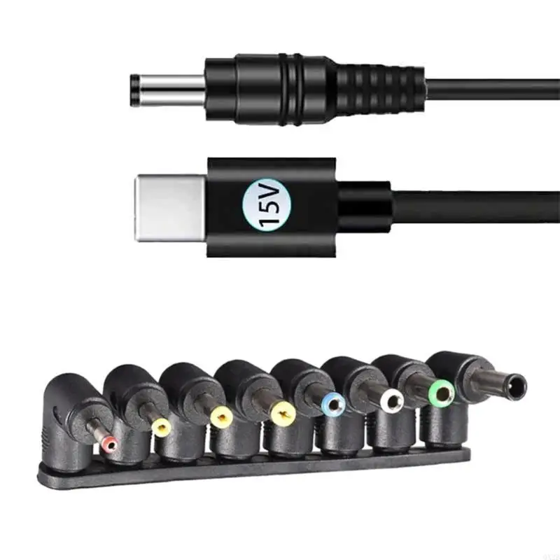 Cable adaptador alimentación DC5521 100 5V-20V para enrutadores computadoras portátiles y más