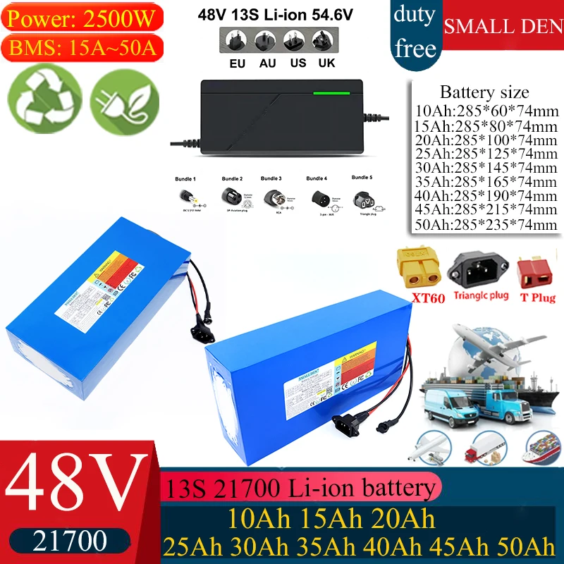 21700 New 48V 10Ah …
