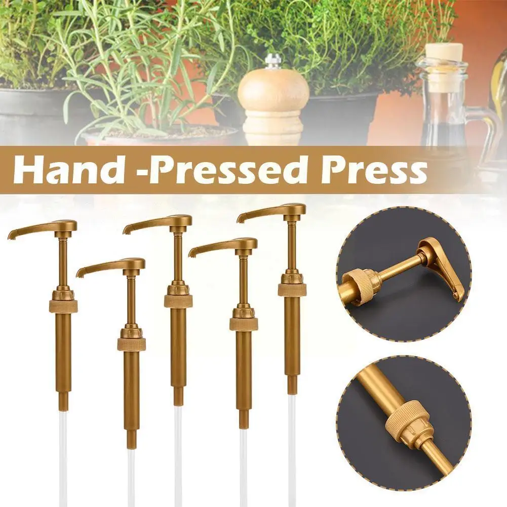 1pc Pump Coffee Milk Tea Dispenser Syrup Pump Black Liquid Dispenser For Syrup 8Ml Juice Bottle Dispenser Pump Y2G6