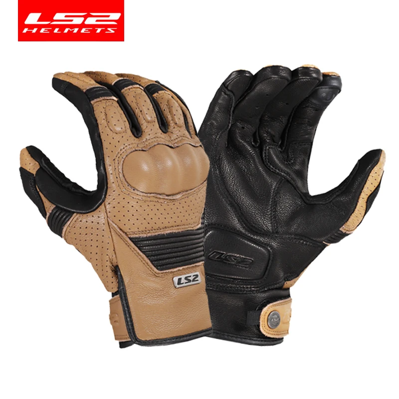 LS2 Gants d'équitation de moto MG-020 gants de protection confortables résistants à l'usure de l'écran tactile de la moto