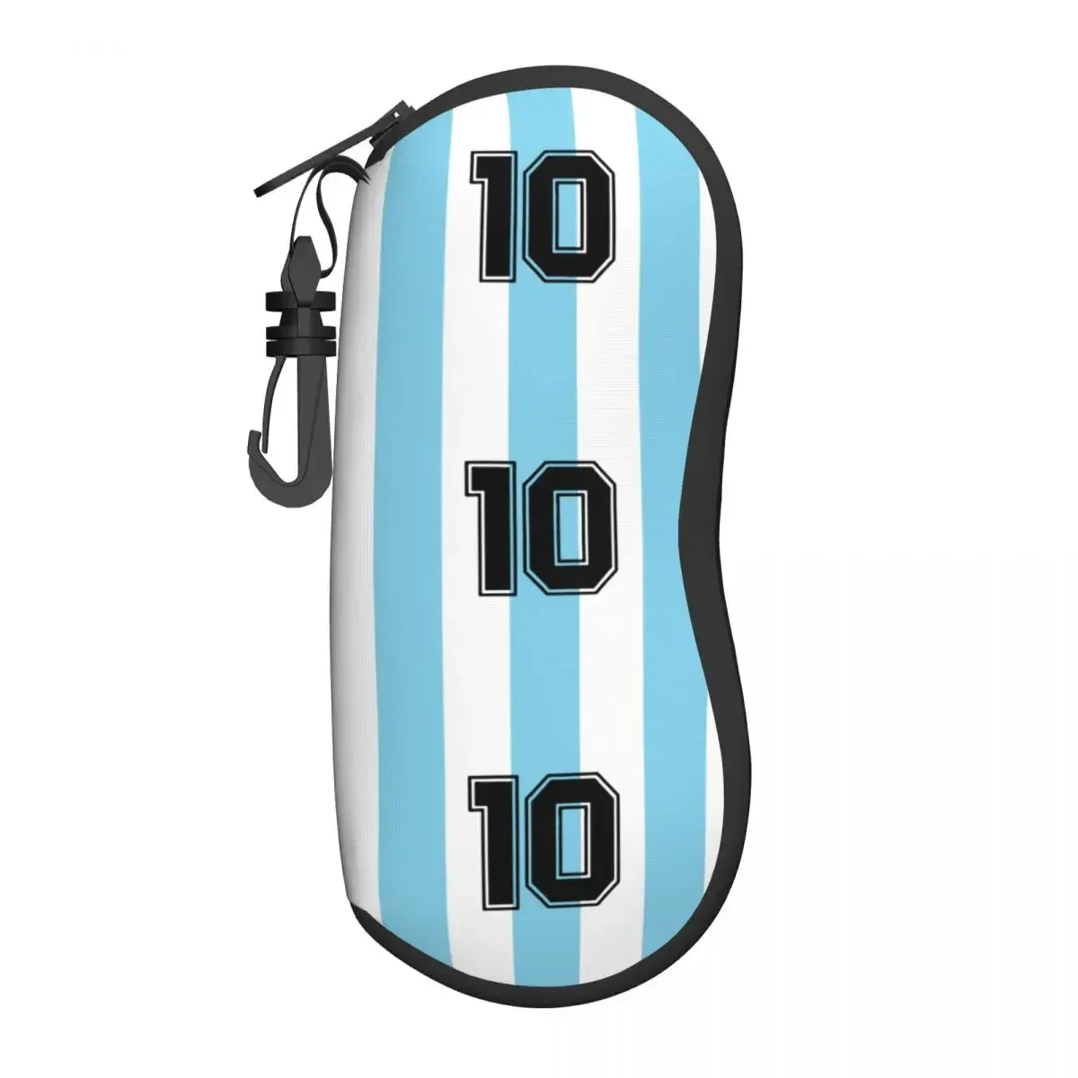 D10S Argentina 86 Glasses Case New Diego Armando Maradona Football Soccer 10 Rip Eyewear Storage Box Ins Eyeglasses Box