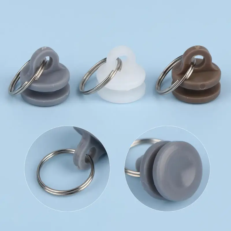 30Pcs Truck Curtain Rollers J6 Curtain Beads with Pulley Smooth Sliding Replacement Parts for Heavy Duty Truck Curtains