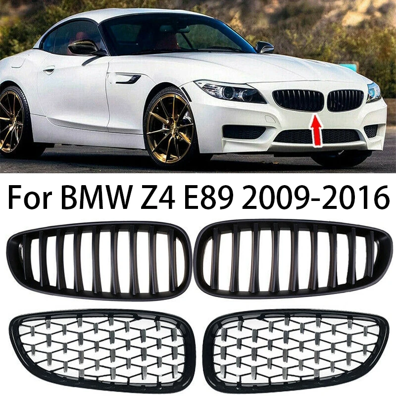 

Сигнальная планка/Алмазная фара для BMW Z4 E89 2009-2016, передний радиатор, решетка радиатора, бампер, запасные части и аксессуары