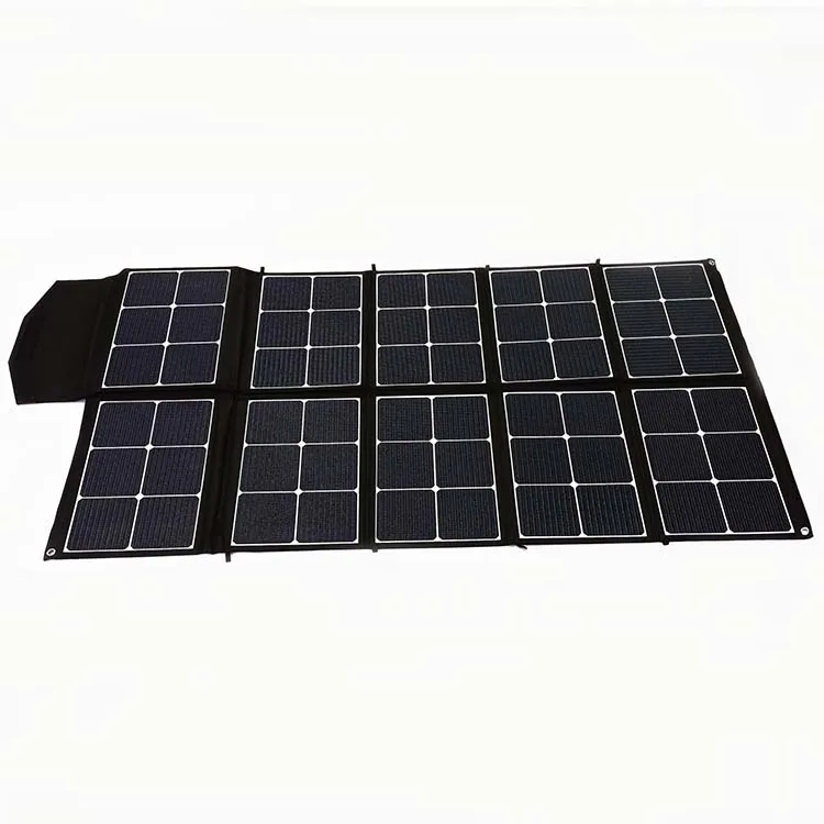 2025 رائجة البيع المحمولة الشمسية EV شاحن سيارة 200 واط ETFE طوي لوحة PV بطانية للسفر في حالات الطوارئ