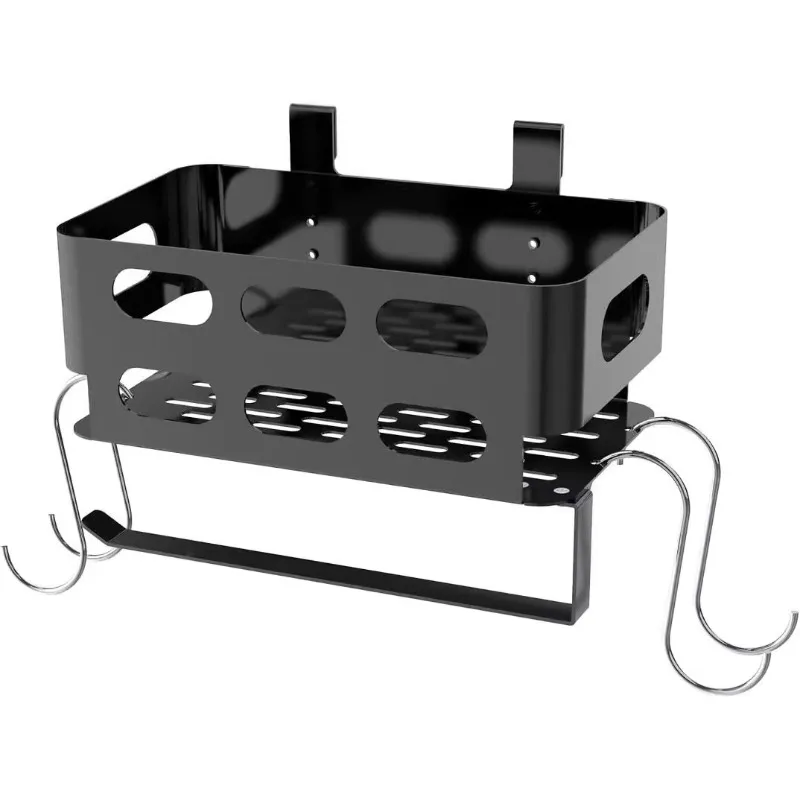 For Upgraded Outdoor BBQ Storage Box Cabinet Storage Seasoning Shelf