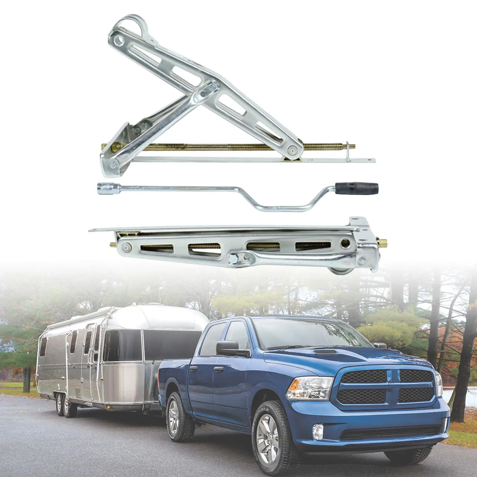 2x Generic Trailer Stabilizer Jacks Stabilizing Stands for Caravans Rvs