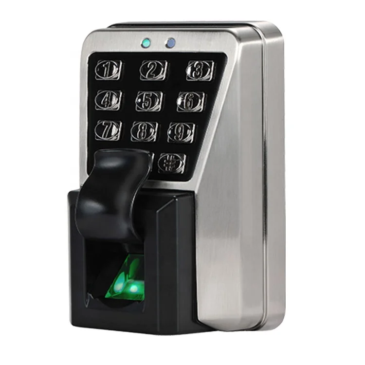 Teco MA500 Metal Waterproof Weatherproof Outdoor Security Smart Biometric Optical Sensor Fingerprint Touchscreen Keypad