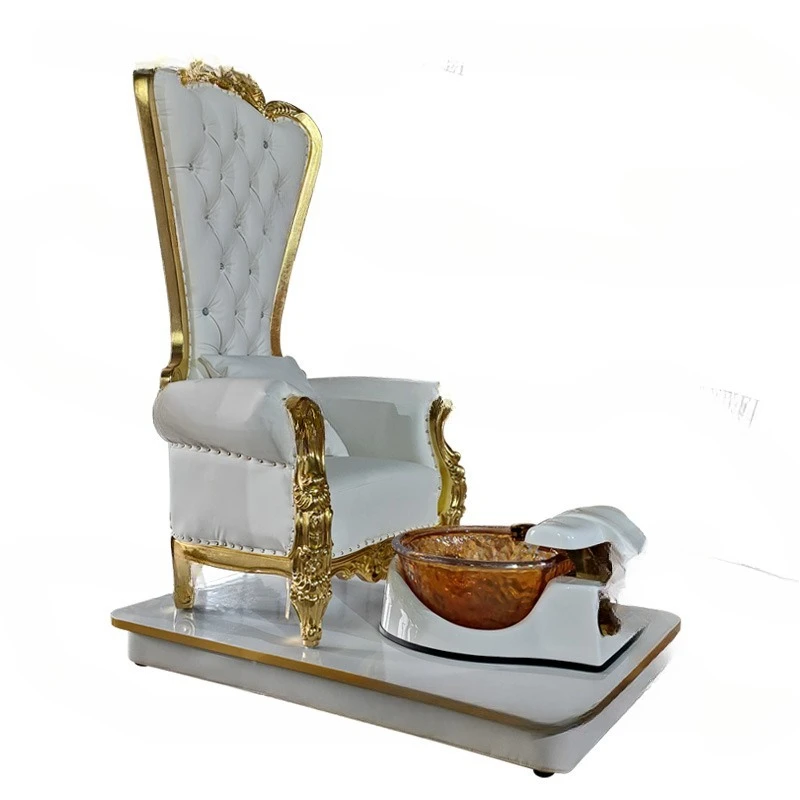 

Nail art high-end high back luxury throne therapy chair single gorgeous sofa seat
