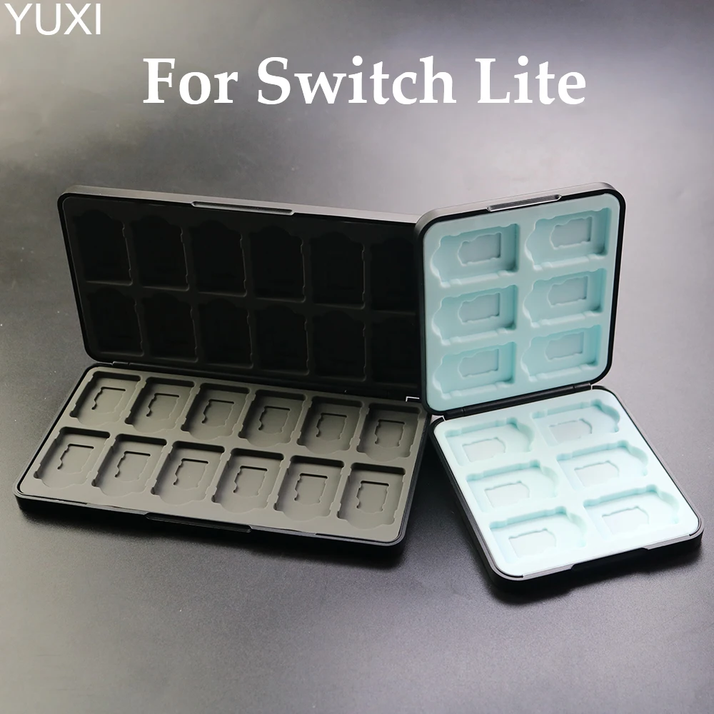 

YUXI 1PCS Game Cards Case For Switch Oled Portable Storage Box NS Lite Protective Cover Hard Shell Accessories