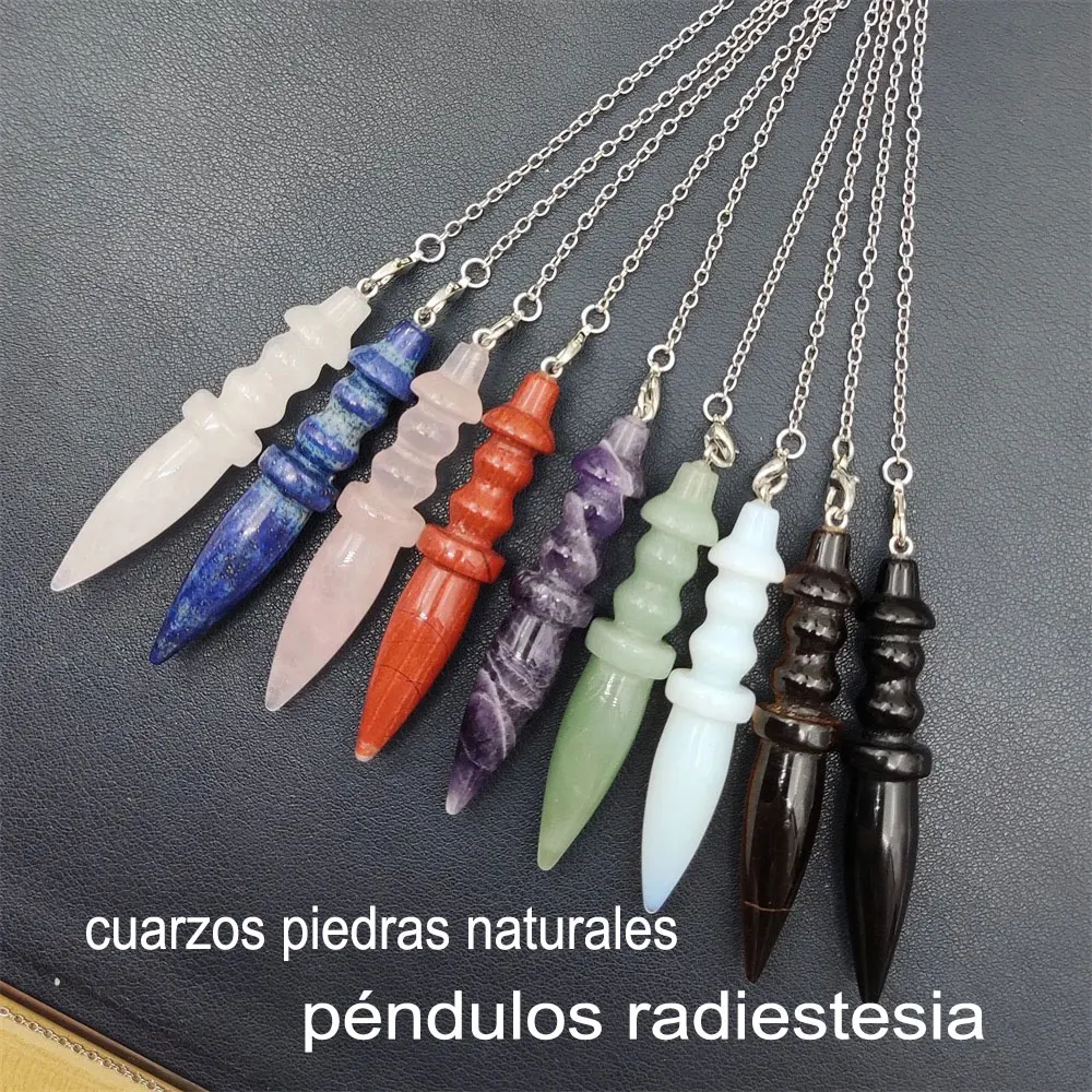 Natural Stone Pendant for Divination and Dowsing
