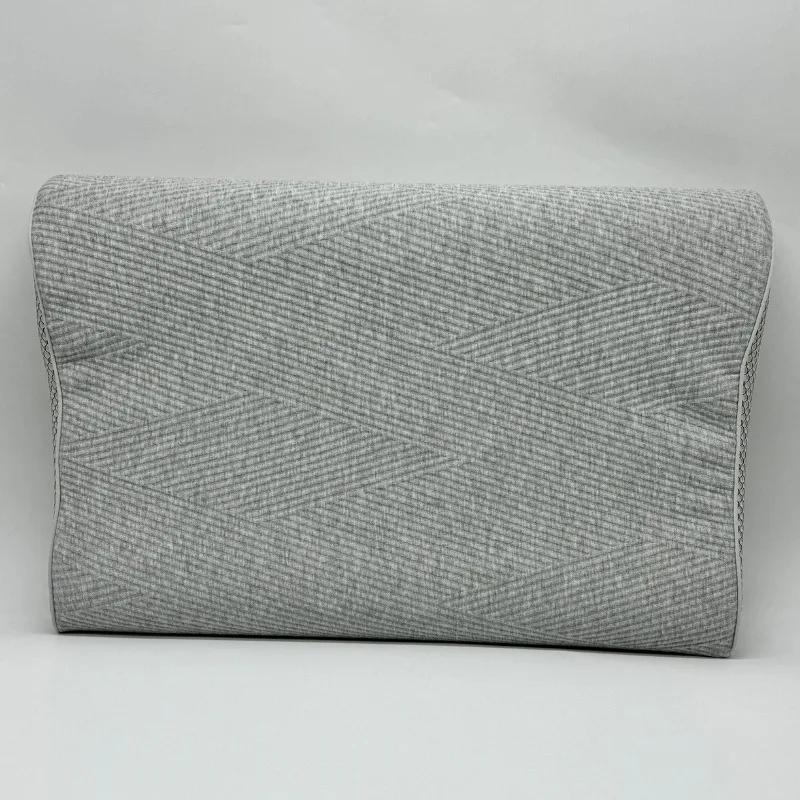 New memory pillow knitted air layer low pillow household cervical spine sleep single slow rebound pillow