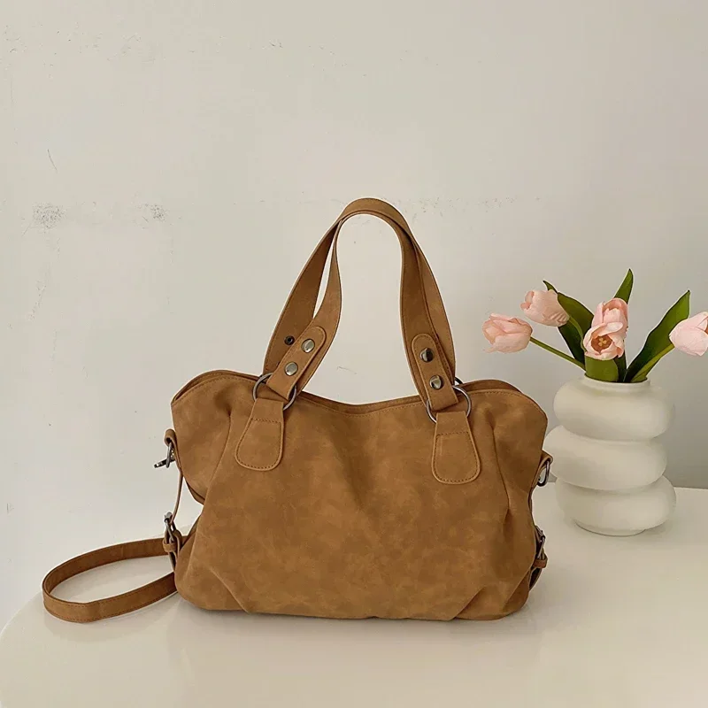 

Autumn-winter New Large Capacity Vintage Crossbody Bag,Work Commute Tote Bag,Stylish Shoulder Bag,Bolsas De Gran Capacidad