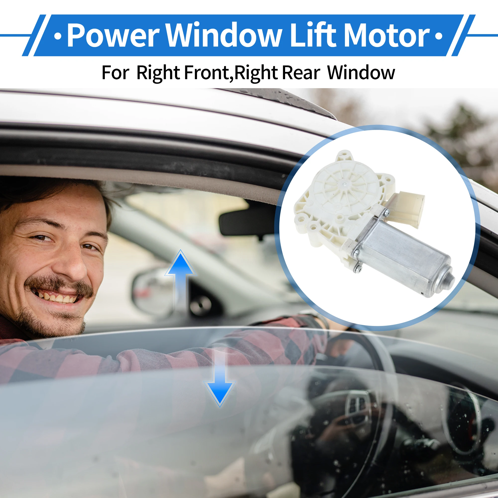 

UXCELL No.67627267692 Power Window Regulator Lift Motor for BMW X5 E70 2007-2013