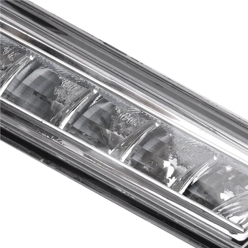 HOT-4X Car Front LED Fog Lamp Daytime Running Light A1649060151 A1649060251 For Mercedes-Benz ML GL GLK W164 X164 X204,4X Car