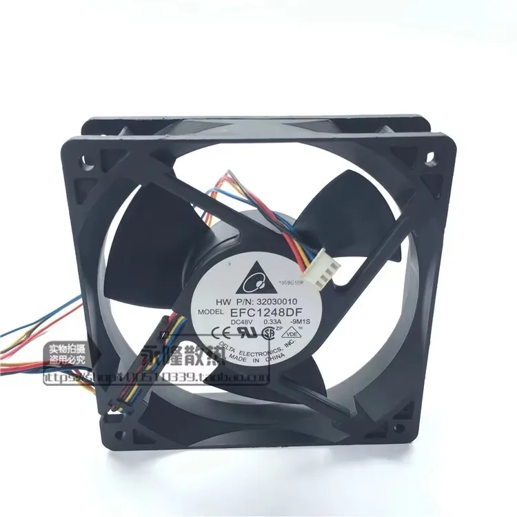 

Original EFC1248DF-F00 120 * 120 * 32MM 48v 0.33A 12CM 4-wire PWM speed control switch cooling fan
