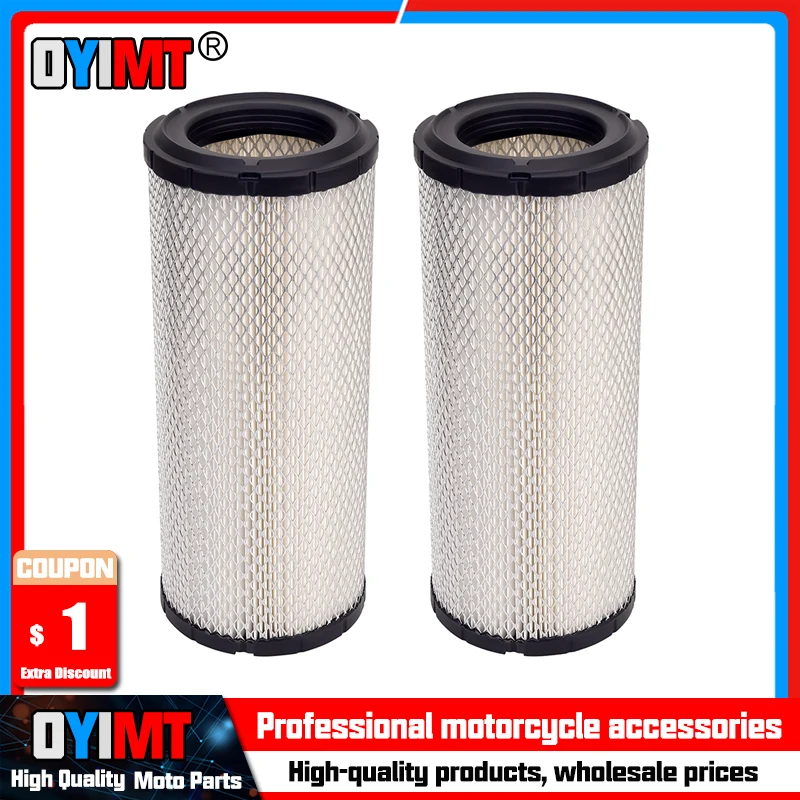 1 / 2 Pcs Motorcycle Air Filter Cleaner For Can-Am Maverick Sport Max 1000 R X3 900 HO RR 715900422