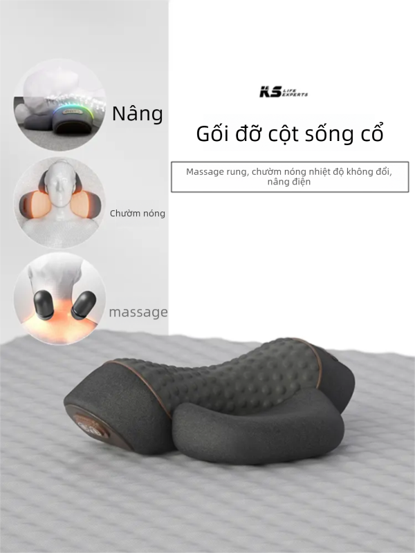 COSSEAL | Gối Massage Sưởi Nóng cho Sức Khỏe Cổ