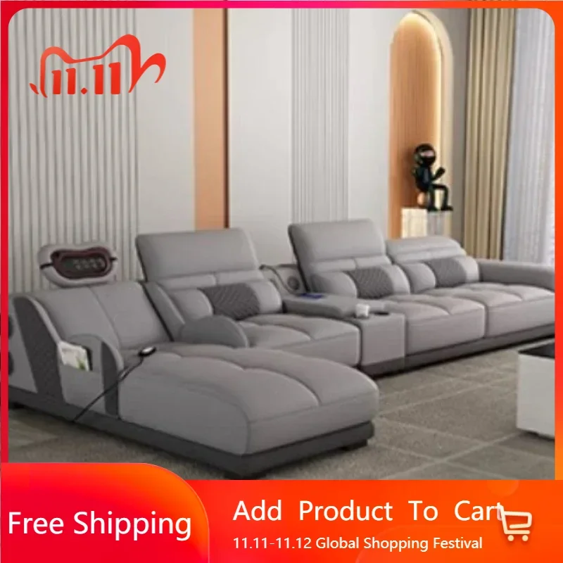 

Office Nordic Modern Living Room Sofas Relaxing European Recliner Sofas Floor Massage Creative Schlafsofa Postmodern Furniture