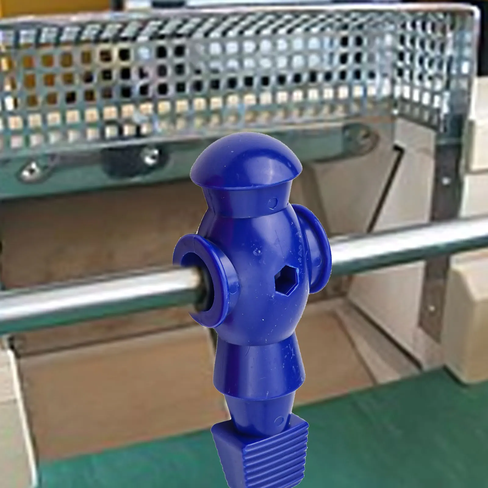 

22pcs Table Foosball Player Figures Sturdy Plastic Construction Smooth Installation Suitable for Most Foosball Tables