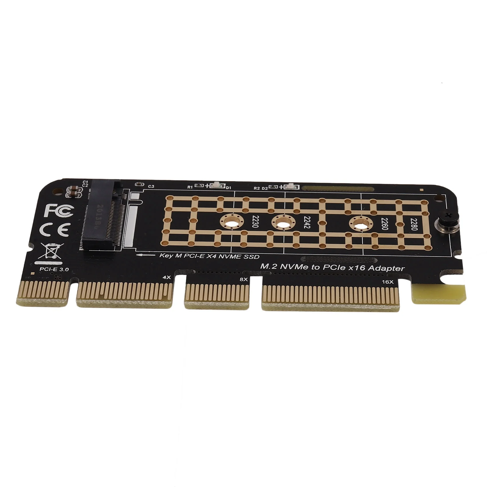 

Advanced M.2 Nvme SSD To PCI-E X16 Converter Card NGFF M-Key M.2 Pcie PCI-Express X4/X8/X16 HDD Hard Drive Solid State Disk Adap