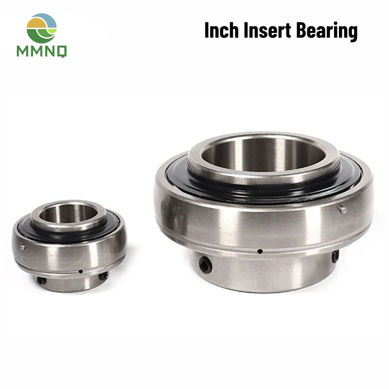 1PCS Inch Bore Insert Ball Bearing UC201-8 1/2 12.7mm UC202-10S 5/8 UC203-11 11/16 OD 40MM 47MM Set Screw Lock Bearing