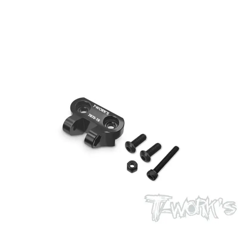 Original T Works TO-281-MP11 7075-T6 Alum. Rear Tension Rod Mount ( For Kyosho MP11 ) Rc Tool