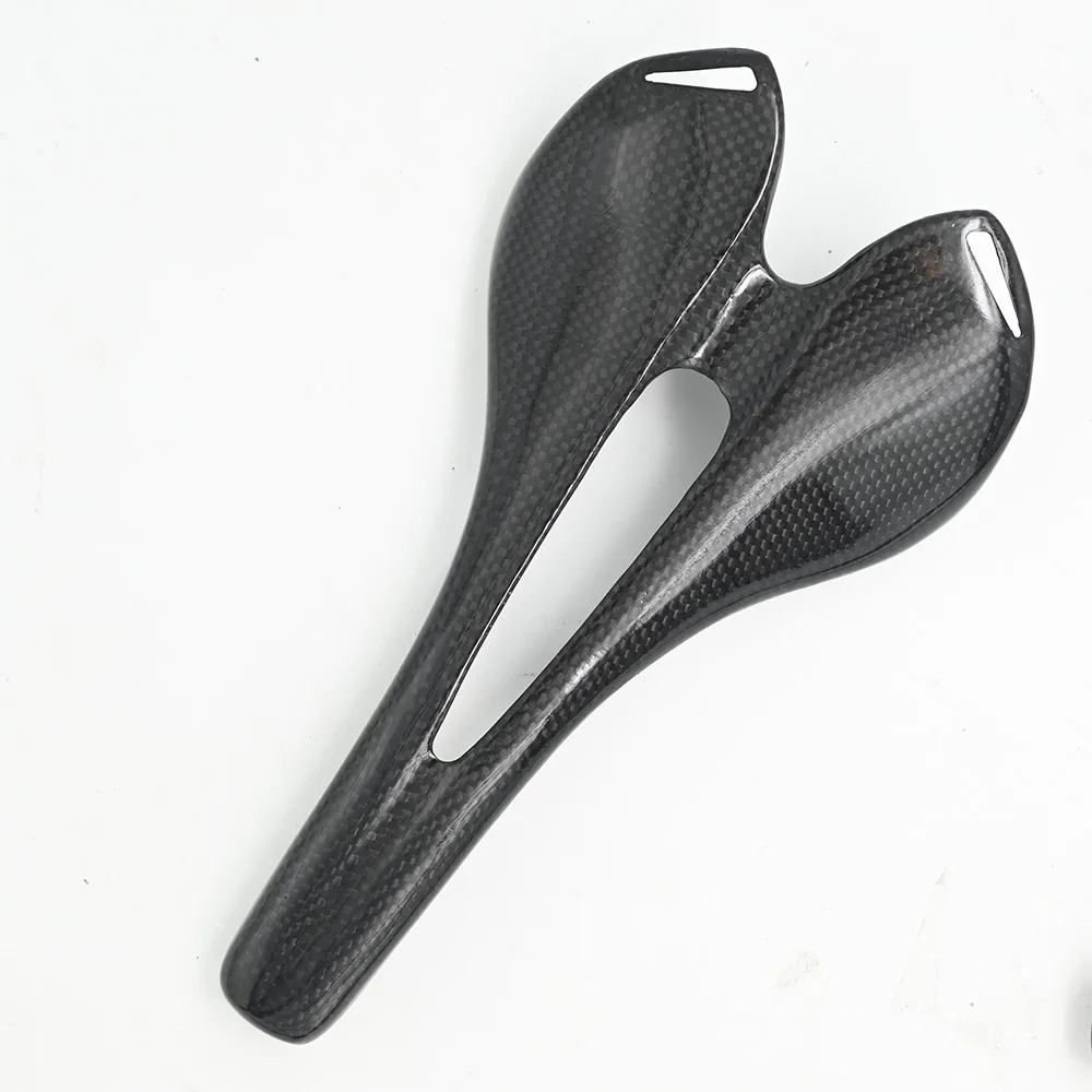 Superlogic-3K Full Carbon Fiber Bicycle Saddle, Matt Bike Cushion, MTB Seat, Cycling Parts, No Logo