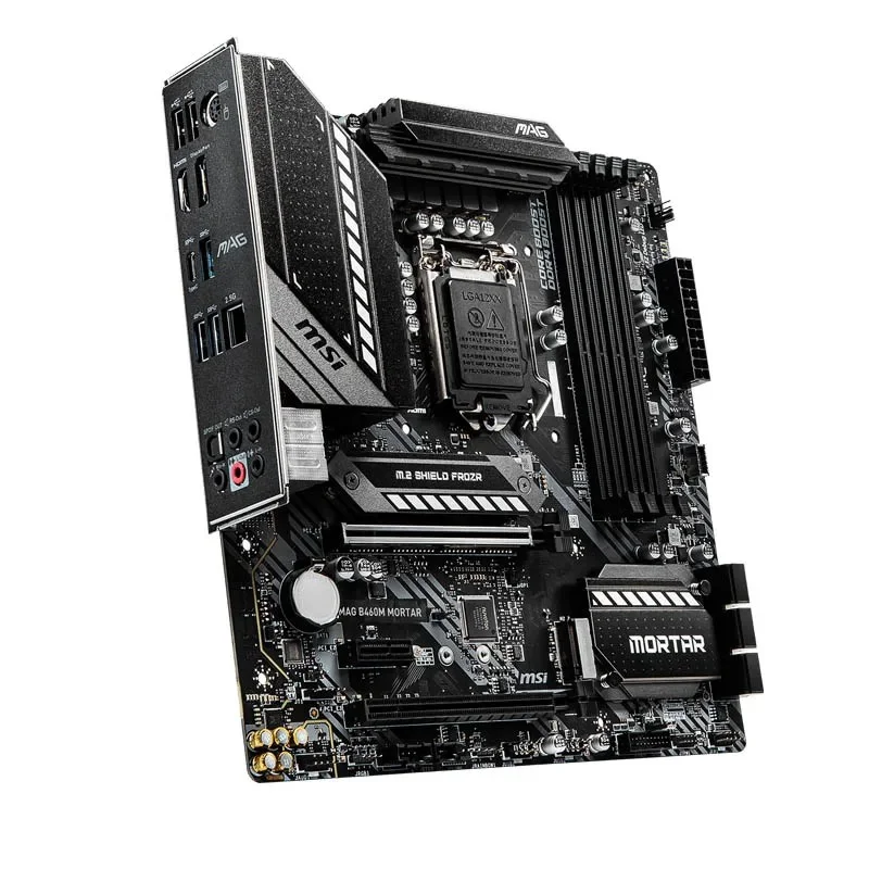 LGA1200 เมนบอร์ด 10th-Gen CPU MAG B460M ปูน DDR4 128GB M.2 PCIe 3.0 GAMING เดสก์ท็อป Micro ATX