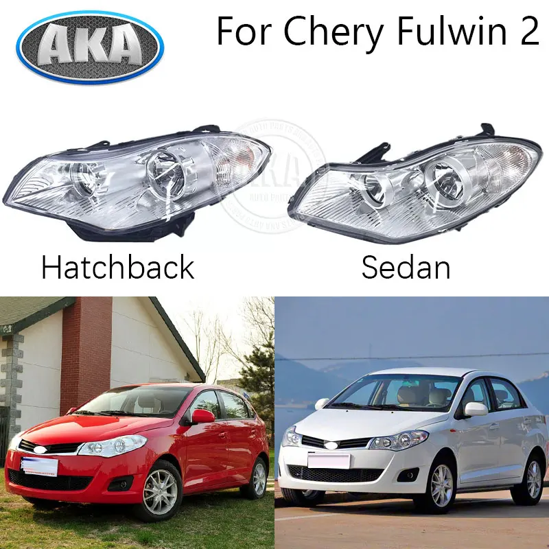 

Sedan Front Bumper Headlight Headlamp For Chery Fulwin 2 2010-2012 Head Light Head Lamp Left-hand Drive Vehicle