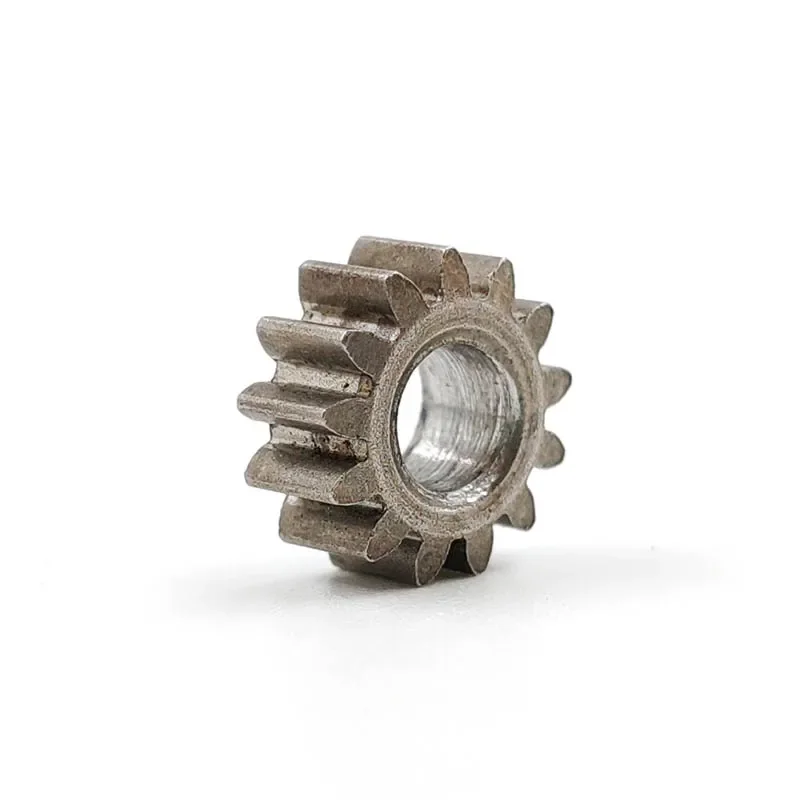 1PCS 13 Teeth OD9.1mm Lithium Battery Drill Gear 13T 0.6M 4mm Hole Metal Pinion DIY Motor Repair Parts 134A