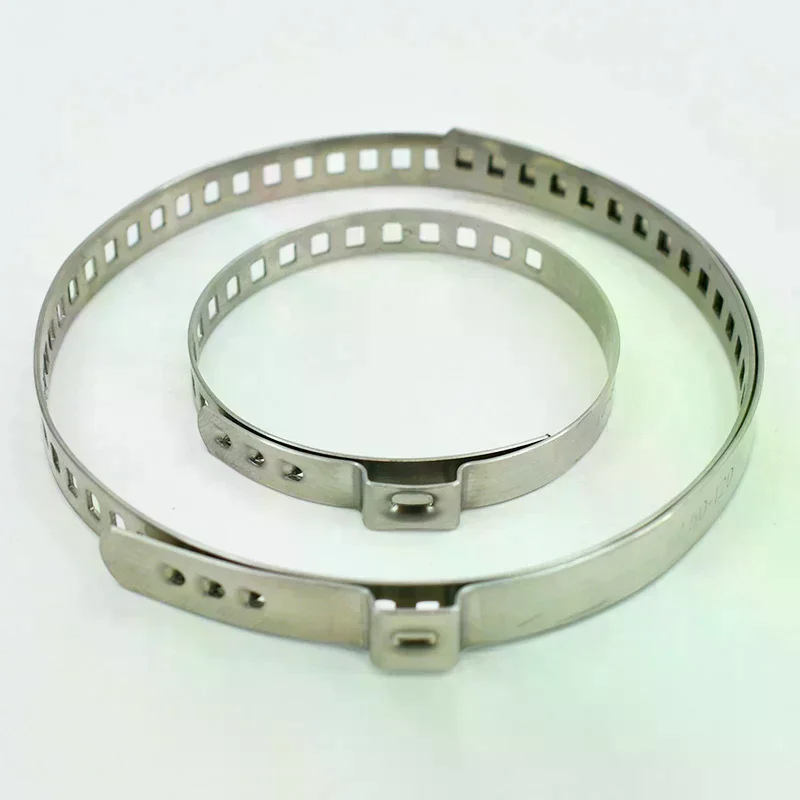 2 Pcs Universal Stainless Steel Shaft Cv Joint Boat Crimp Clamp Kit Driveshaft Cv Boat Clamp 25- 50Mm 50- 120Mm Adjustable