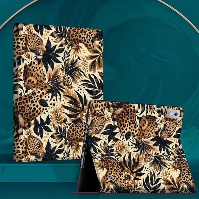 

Love leopard print bow Tablet Case For Xiaoxin Legion Tab Y900 Y700 K10 M10 P11 Pad Pro GT Plus 3rd Gen 4 8.8 11 11.5 Cover