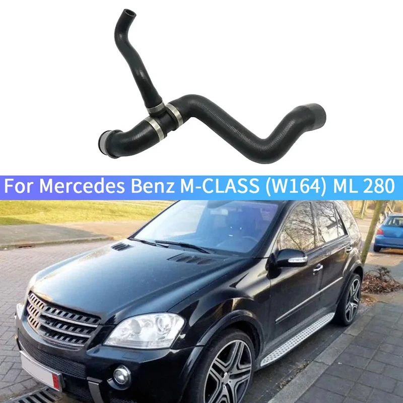 Car Radiator Lower Coolant Hose Coolant Hose Rubber Coolant Hose A1645011182 1645011182 For Mercedes Benz M-CLASS (W164) ML 280