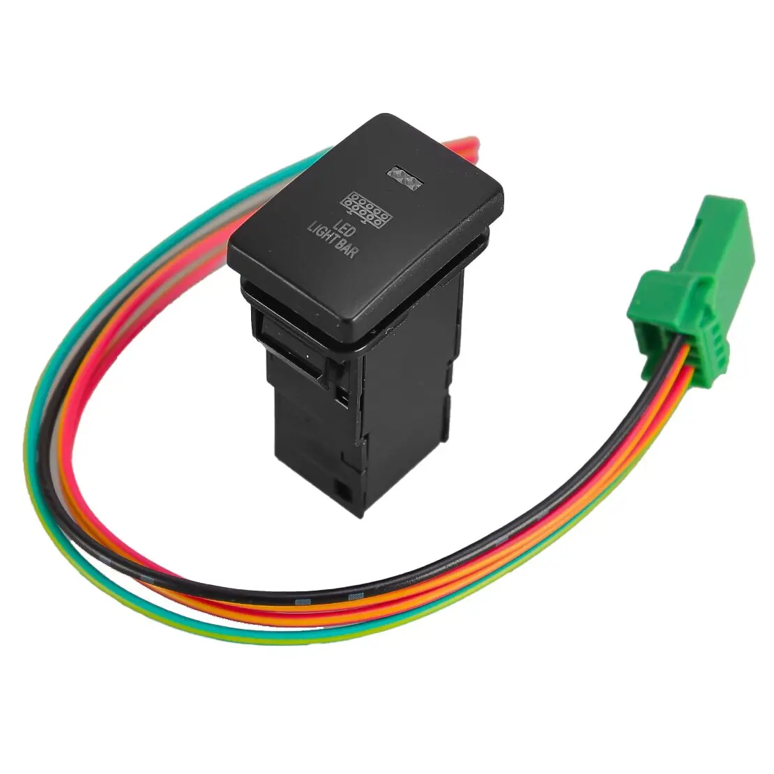 12V 3A LED LIGHT BAR Push Switch Fit for Mitsubishi Mirage LA Outlander ZK Pajero Sport QE Triton MQ MR Series