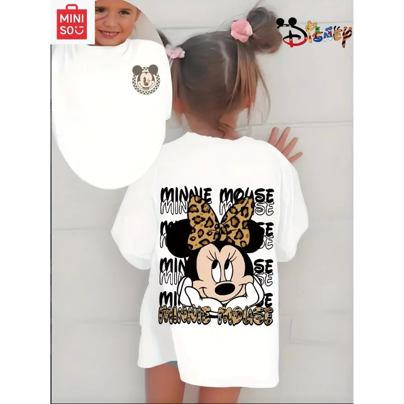 

The Latest Hot-selling Disney Authorized Stitch Short-sleeved Fashion Loose Children's Clothing Pure Cotton T-shirt
