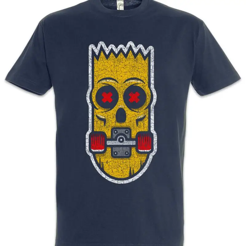 Bart Skate T Shirt Fun Sk8 or die Skater