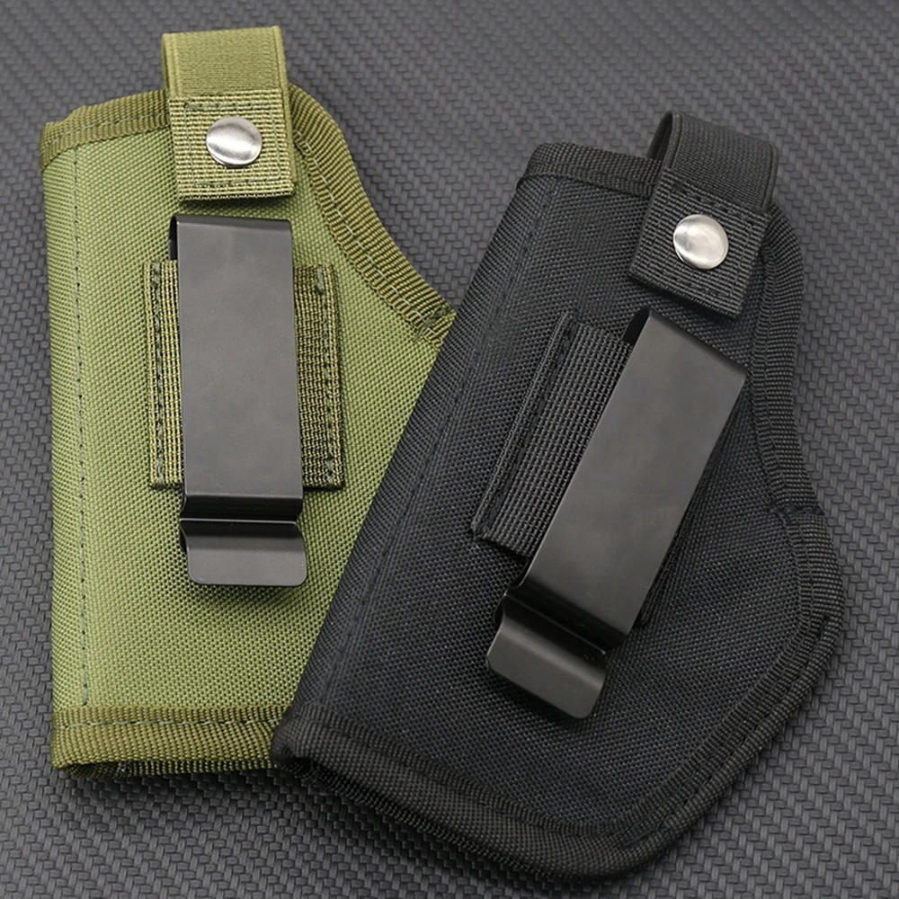 Rechts-Links-Waffenholster für Universal-Waffenmodelle, Jagd, taktische Pistolenholster, verstellbare Taille, Pistolentasche – Detail 1