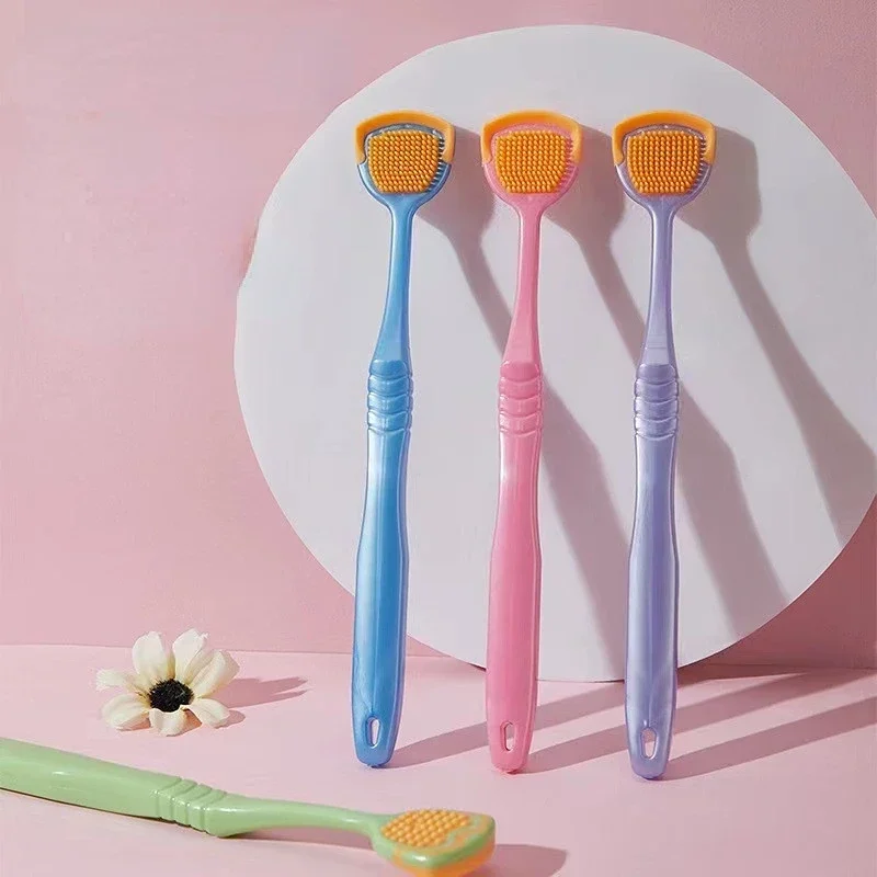 Oral Cleaning Brushes Hygiene Care Toothbrush Dirts Tongue Scraper Tongue Brush for Tooth Brush