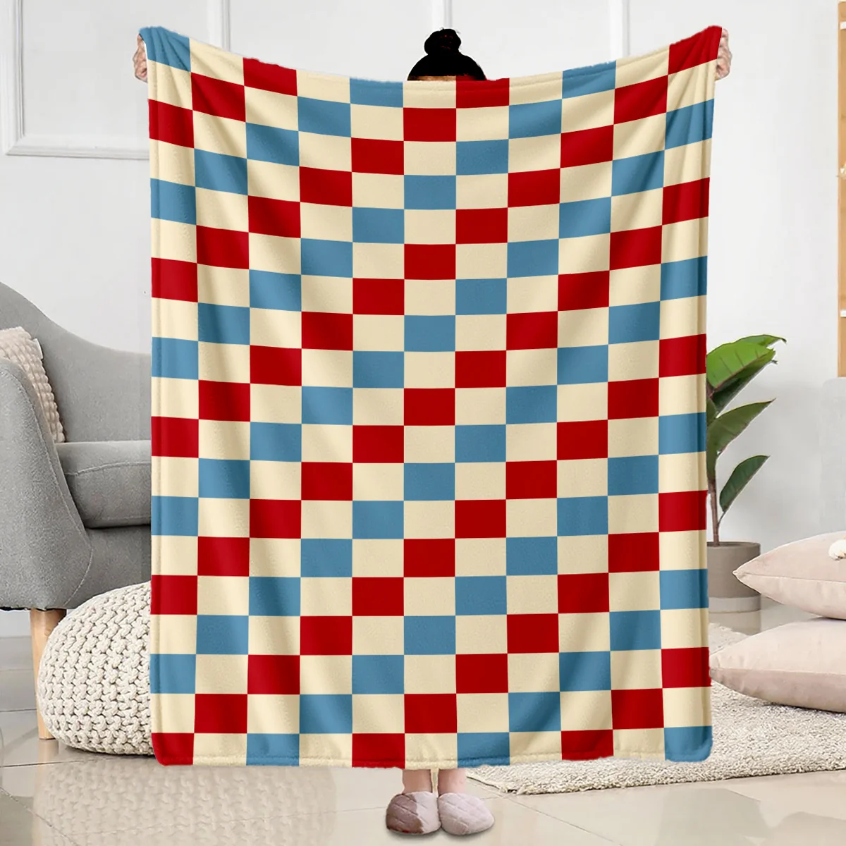 Elegant Mexican Geometric Blanket Warm Soft Bedspread Couch Throw Blanket Boho Chic Room Decor Gift For Men Women New Art