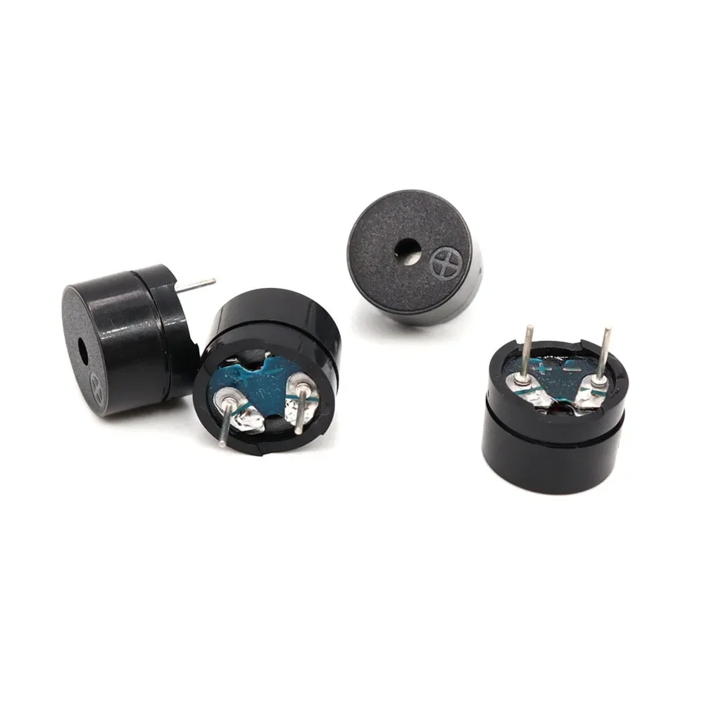 

100PCS 12 * 8.5mm passive split electromagnetic buzzer 12085 AC 42 ohm pin 2048HZ