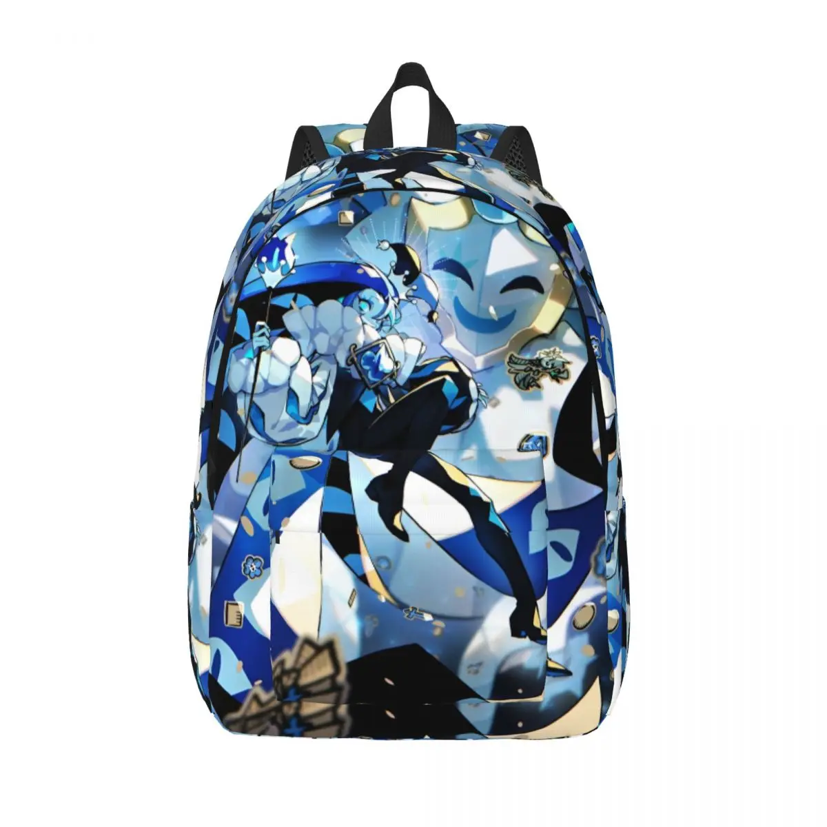 

Shadow Milk Cookie Run Kingdom Casual Backpack Durable Student Hiking Travel Cute Daypack for Men Women College Shoulder Bag