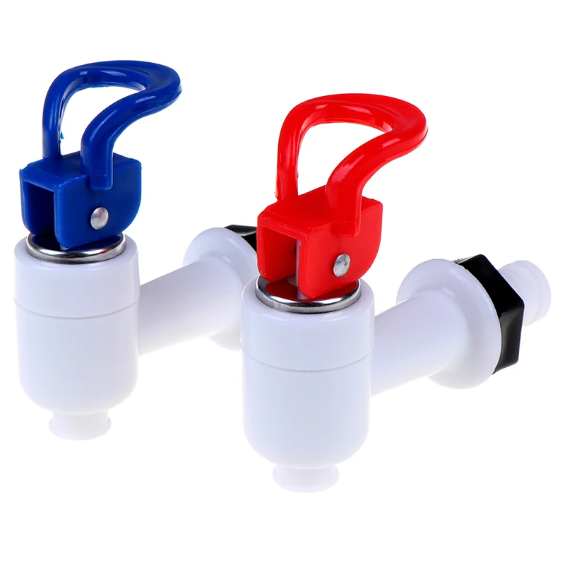2pcs Universal Push Type Plastic Water Dispenser Faucet Tap Replacement Parts