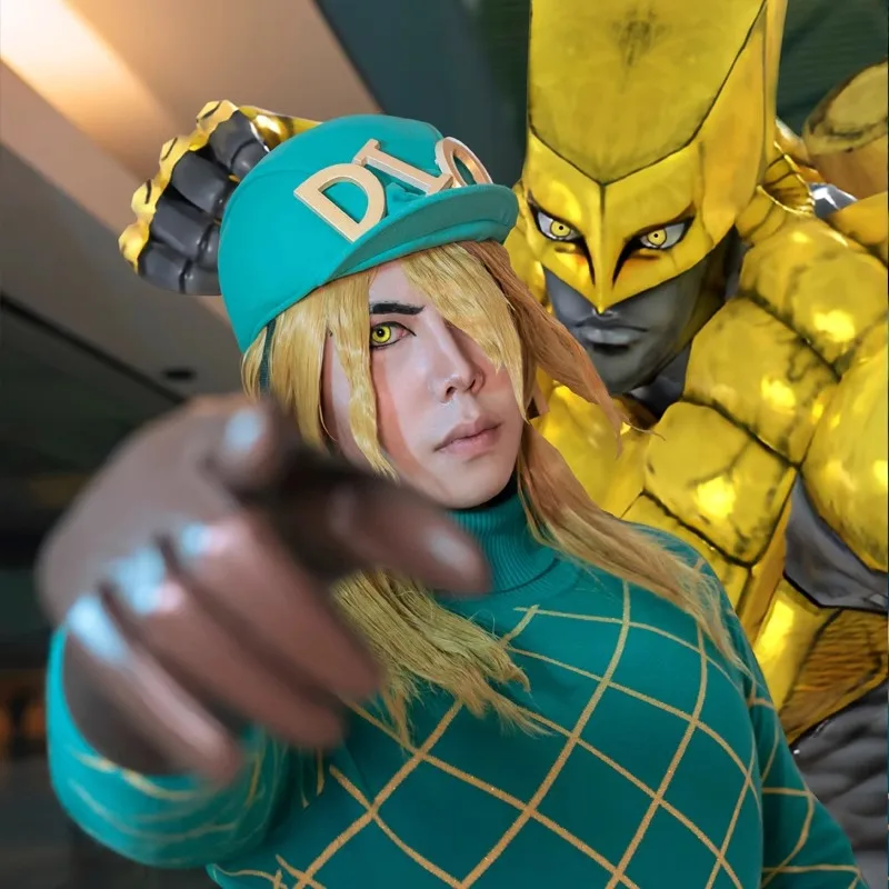 Аниме ролевая игра Diego Brando cos костюм Adventure co фирменный трикотаж аниме свитер широкие брюки